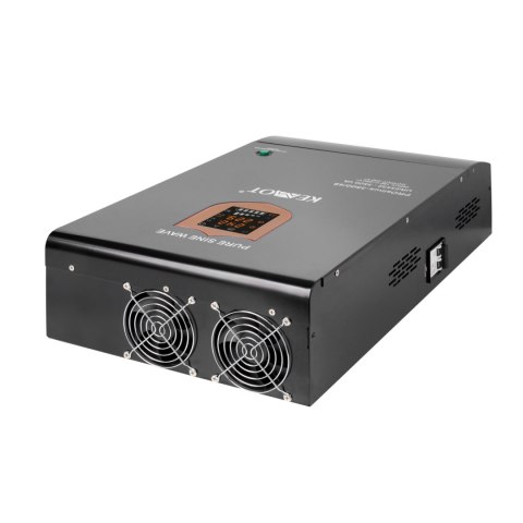 Zasilacz awaryjny KEMOT PROsinus-3500/48 przetwornica z czystym przebiegiem sinusoidalnym i funkcją ładowania 48V 230V 3500VA/