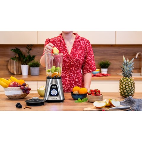 Blender kielichowy EASY EXPERT GO 1300W , szklany kielich 1,5L + kubek podróżny 600 ml