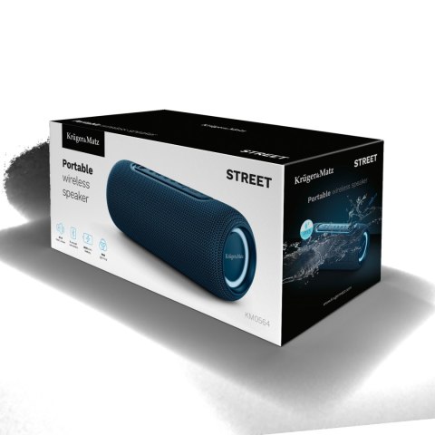 Głośnik bezprzewodowy Kruger&Matz Street , kolor niebieski