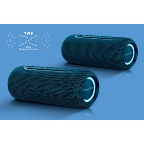 Głośnik bezprzewodowy Kruger&Matz Street , kolor niebieski