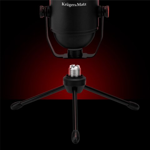 Mikrofon gamingowy / vlogerowy na USB Kruger&Matz Warrior GV-200