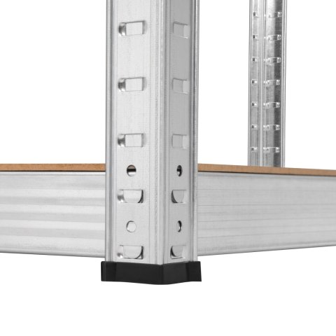 Regał metalowy magazynowy 180x90x40 niebieski Rebel