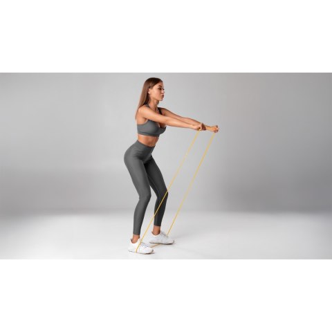 Zestaw gum do ćwiczeń lateksowy - Power Band PLs-1, 4-32 kg, 3 gumy, REBEL ACTIVE