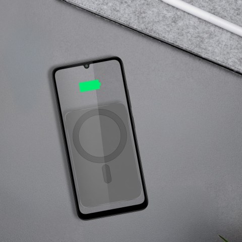 POWERBANK indukcyjny Kruger&Matz 5000 mAh Mag Safe szary