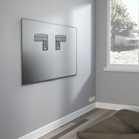 MACLEAN UCHWYT DO TV, KOMPATYBILNY Z TELEWIZORAMI SAMSUNG QLED, 43"-85", MAX. 60KG, MC-806 N