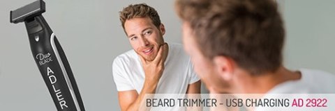 AD 2922 Trymer do zarostu - ładowanie przez usb