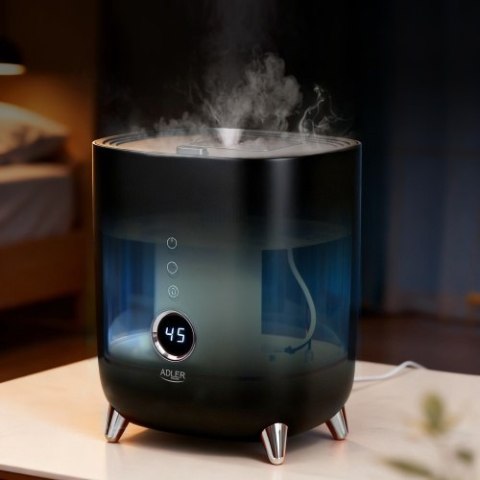 AD 7972 black Nawilżacz ultradźwiękowy led