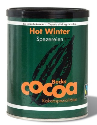 CZEKOLADA DO PICIA HOT WINTER FAIR TRADE BEZGLUTENOWA BIO 250 g - BECKS COCOA