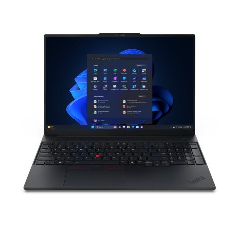 Lenovo ThinkPad E16 G3 Ryzen 7 250 16"WUXGA IPS 300nits AG 16GB DDR5 5600 SSD512 Radeon 780M Cam1080p 64Wh W11Pro Black 3Y OnSit