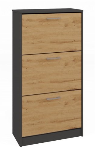 SZAFKA NA BUTY PAULA ANTRACYT/ARTISAN