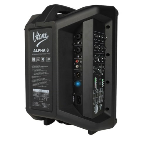 V-TONE ALPHA 8 - Kolumna aktywna akumulatorowa 8", Bluetooth, TWS, DSP, AUX, 95W RMS, wbudowany mikser