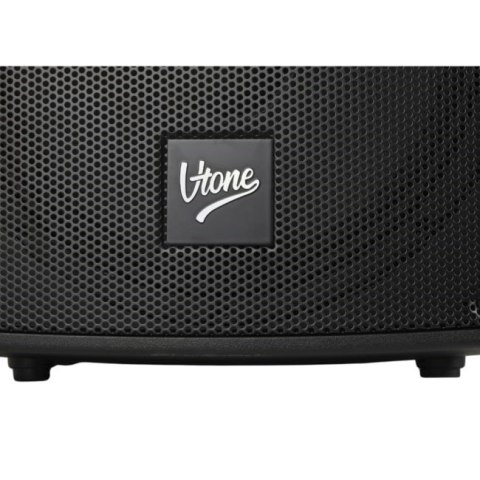 V-TONE BQ12 GO MP3 - Kolumna aktywna akumulatorowa czarna, Bluetooth, TWS, USB, SD, DSP, AUX, pilot na podczerwień, 2x mikrofon 
