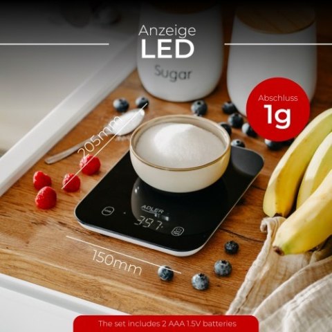 AD 3181 black Waga kuchenna