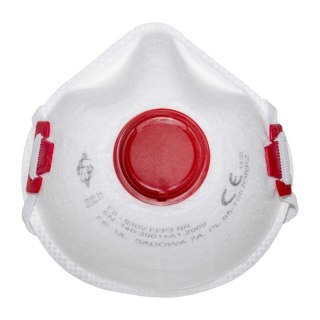 Półmaska filtrująca fs-630v ffp3 nr , kpl 3 szt (zaworek),ce