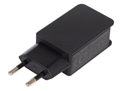 76-032# Ładowarka sieciowa gniazdo usb 2a czarna