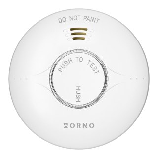 Bateryjny czujnik dymu, wbudowana bateria, żywotność sensora i baterii 10 lat