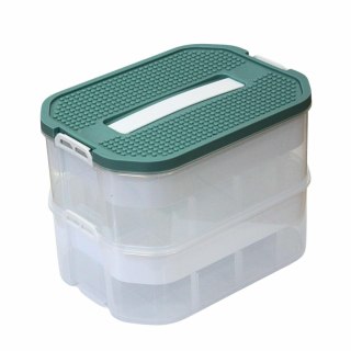 DA326 Pudełko pojemnik na klocki 3 warstwy