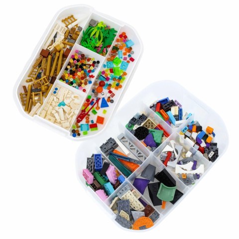 DA326 Pudełko pojemnik na klocki 3 warstwy