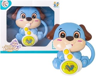 Grający miś niebieski