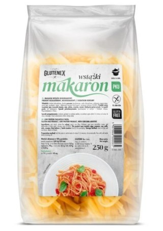 MAKARON WSTĄŻKI NISKOBIAŁKOWY BEZGLUTENOWY 250 g - GLUTENEX