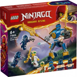 Klocki ninjago 71805 zestaw bitewny z mechem jaya