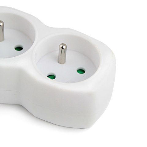 ELK210W Esperanza listwa zasilająca 3 gn. wł. 1.5m biała