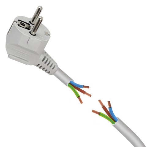 ELK210W Esperanza listwa zasilająca 3 gn. wł. 1.5m biała