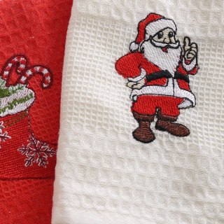 Komplet ręczników kuchennych bawełnianych NILTEKS/2x40x60/CHR008/V1