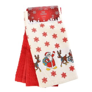 Komplet ręczników kuchennych bawełnianych NILTEKS/2x40x60/CHR022