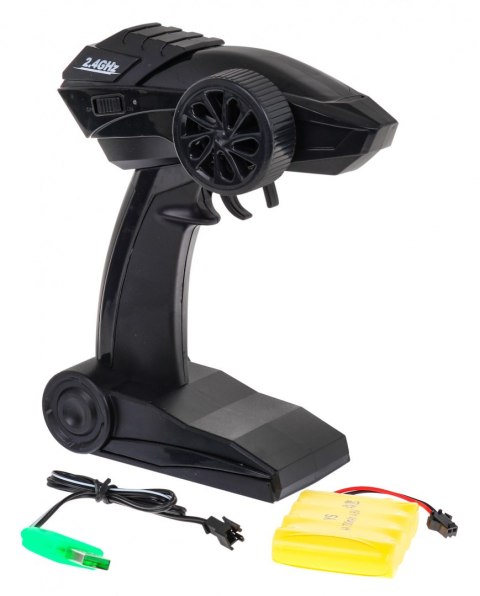 ND28_10668_ZRC_699-100_SR Crawler Monster dla dzieci 6+ Zdalnie sterowany Srebrny model 1:18 Ekstremalna jazda