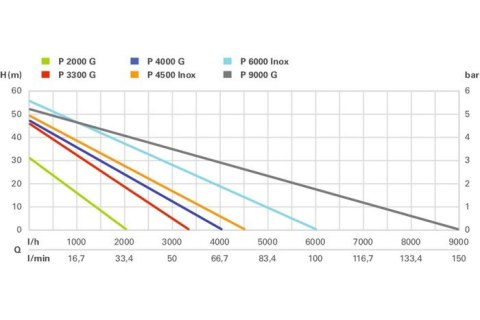 POMPA OGRODOWA P 4000 G
