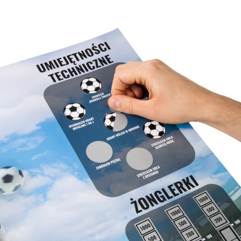 Zdrapka Piłkarza Sprintigo - prezent dla dziecka, prezent na dzień dziecka