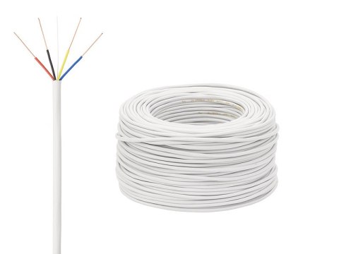 5525# Przewód domofonowy alarmowy ytdy 4x0,5