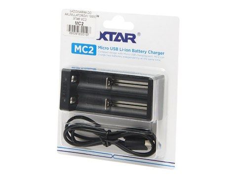 75-449# Ładowarka xtar mc2 do akumulator 18650