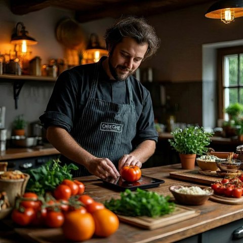 Waga kuchenna cyfrowa LED czarna GreenBlue GB171 min 1g max 5000g