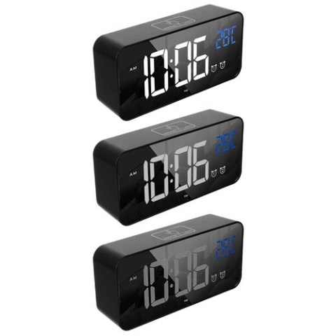 Budzik- zegar LED Izoxis 24736