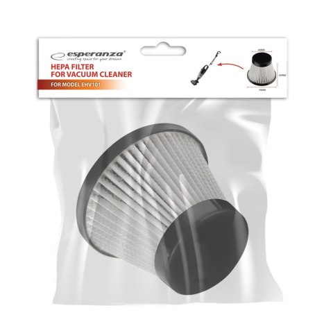 EHV102 Esperanza filtr hepa do odkurzacza przew.