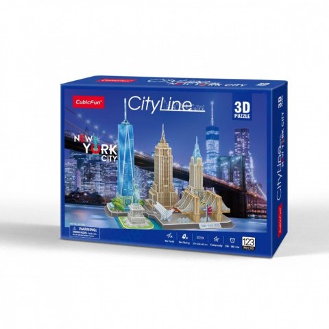 Puzzle 3d city line new york