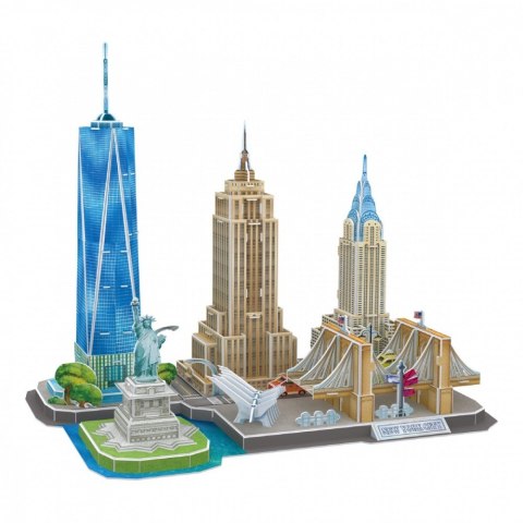 Puzzle 3d city line new york