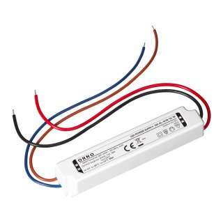 Zasilacz LED, hermetyczny, 12V, 18W, IP67, plastikowa obudowa