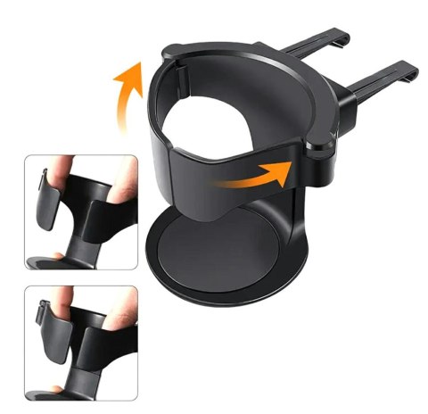 AP23 Uchwyt na kubek do samochodu black