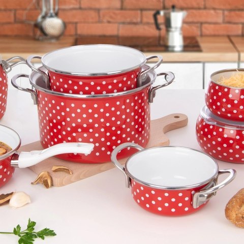 Garnek emaliowany TECKA 18 cm, 2 l