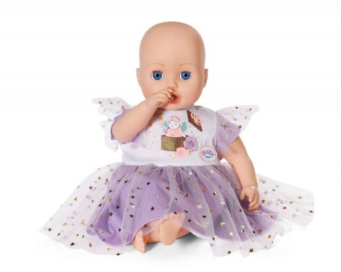 Baby born fioletowa sukienka tutu dla lalki 43 cm