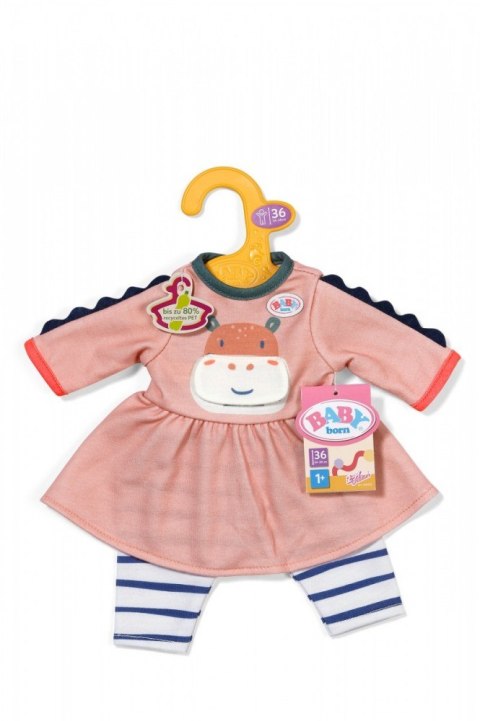 Baby born sukienka dżungla długie rękawy 36 cm