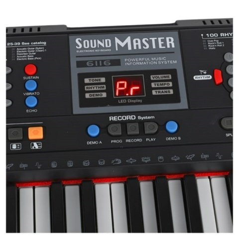 SUPRIMO 6116 - Keyboard edukacyjny, bateryjny