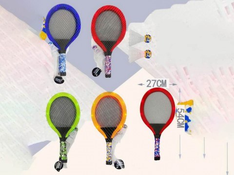 Tenis plażowy - rakietki świecące i lotka