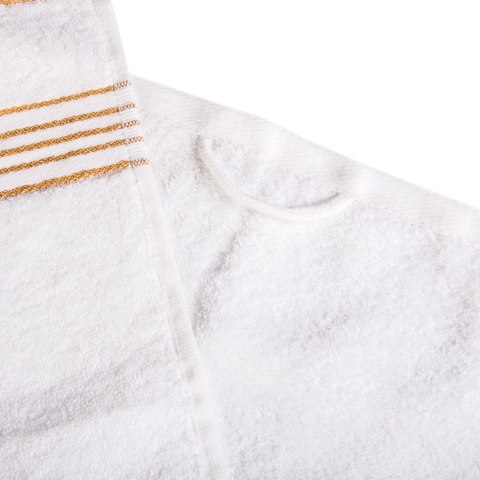 Ręcznik D Bawełna 100% Tiwano Biały + Czarny (P) 2x50x90+2x70x140 kpl.