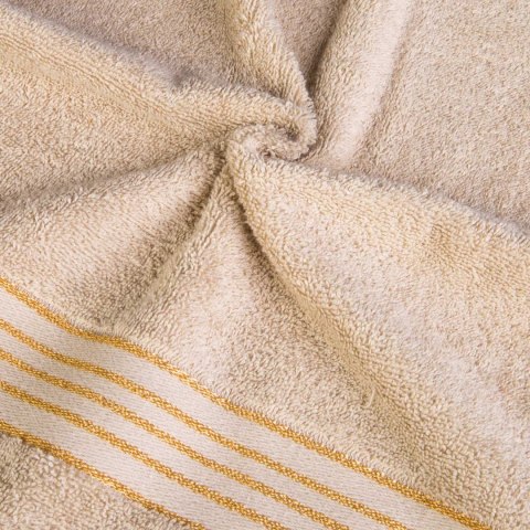 Ręcznik D Bawełna 100% Tiwano Cappuccino + Czarny (P) 2x30x50+2x50x90+2x70x140 kpl.