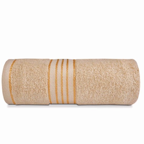 Ręcznik D Bawełna 100% Tiwano Cappuccino + Czarny (P) 2x30x50+2x50x90+2x70x140 kpl.