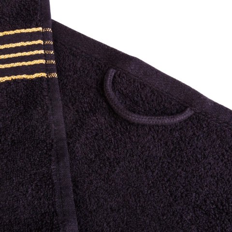 Ręcznik D Bawełna 100% Tiwano Cappuccino + Czarny (P) 2x30x50+2x50x90+2x70x140 kpl.